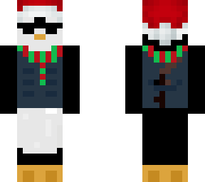 christmas penguin bodyguard