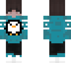 christmas penguin boy