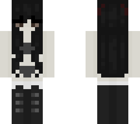 cute dark themed girl