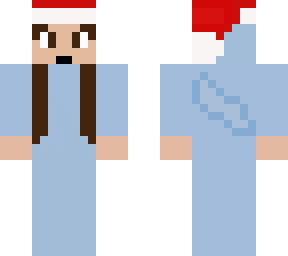 girl axolotl christmas skin upgraded