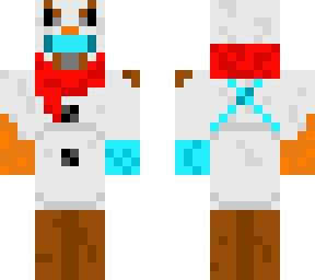 golden snowman