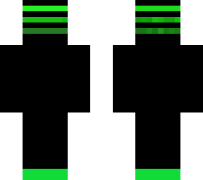green bars with green shoes