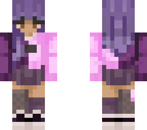 idk purple hair girl