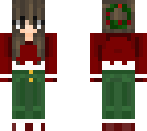 my christmas skin!