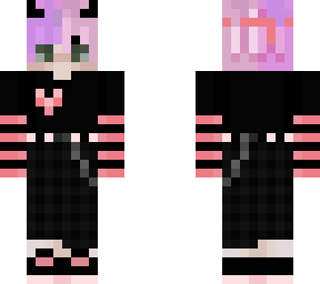 pink+purple emo boy