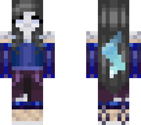 updated ghost girl (without pupils)
