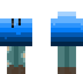 another blue hoodie base