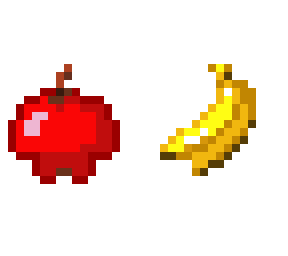 apples and bananas