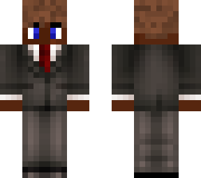 black man in suit