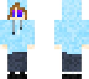 blue hoodie (me)
