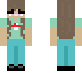 girl with a mushroom shirt