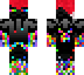 glitch christmas enderman