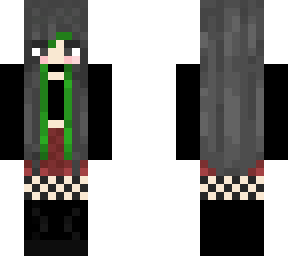 green hair
