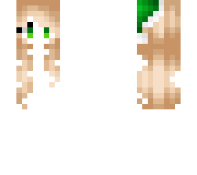 hb - long blonde w/ hat
