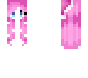 hb - long bubblegum pink w/ hat