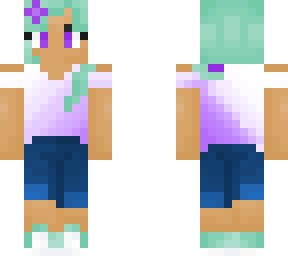 mint & purple