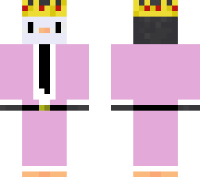 pink suit penguin