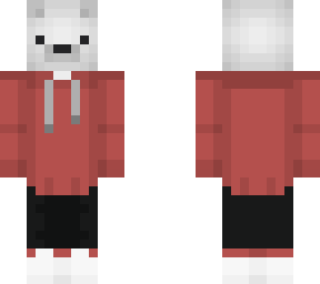 polar bear with jumper