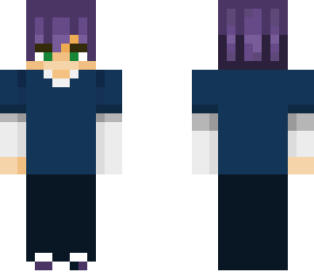 purple hair