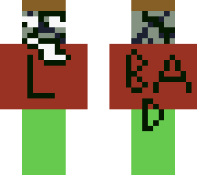 random skin with big mouth
