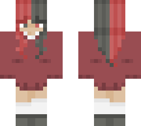 red and black
