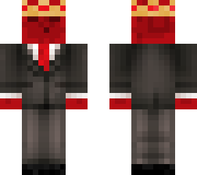 red king slime businessman
