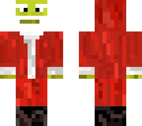 santa shrek (custom)