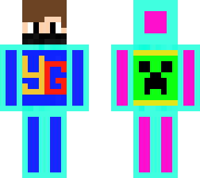 yashgaming skin for minecraft