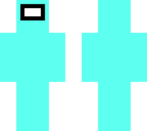among us cyan