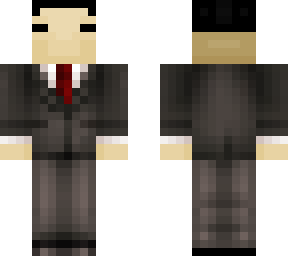 asian in suit