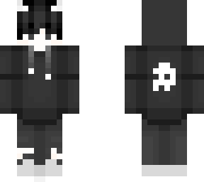 black & white boy