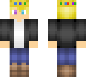 blond boy crown