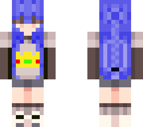 blue haired dsmp fan