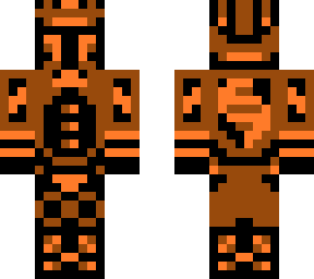 brown and orange warden