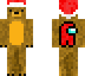 christmas bear v.2 darker version
