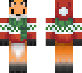 christmas fox