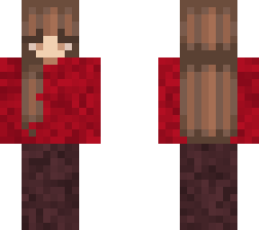 elvish red sweater girl