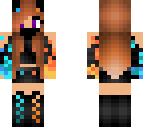 fire and ice girl