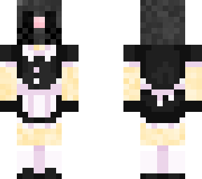 goobie but in a maid outfit