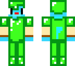 gumball wearing emerald armor (tail)