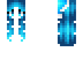 hb - long blue w/ hat