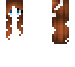 hb - long brown w/ hat