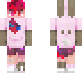 heart bunnie- added + fixed some details