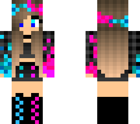 ice and pink ender girl