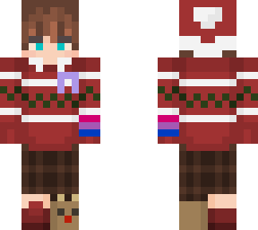 karl (me) as christmas karl (jacobs)