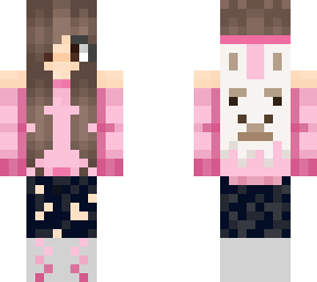 lisa's skin pink llama