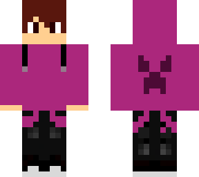 my skin but i edited it in to a purple boy