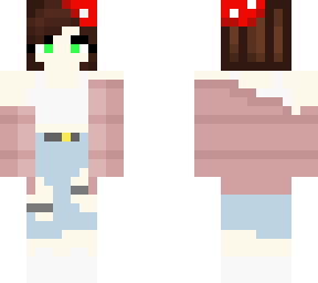my skin w/ strawberry hat