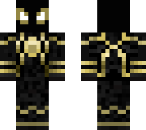no way home gold and black spider- monke