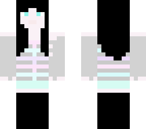 pastel sweater girl